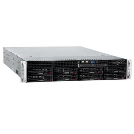 Toshiba NVSPRO 2U Network Video Recorder with 8 IP Licenses, 24TB HDD