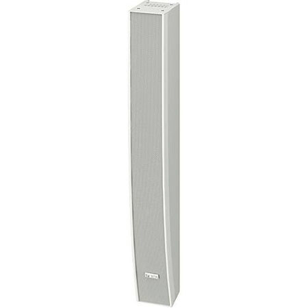 TOA Electronics 180W Slim Line Array Speaker, 20 deg. Vertical, Single, White