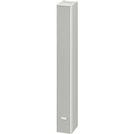 TOA Electronics 360W Slim Line Array Speaker, Long and Linear Type, 0 deg. Vertical, Single, White