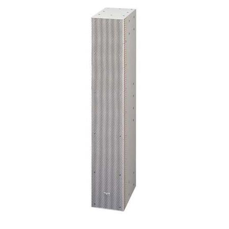 TOA Electronics 600W 2-Way Slim Line Array Long-Throw Speaker, Single, White