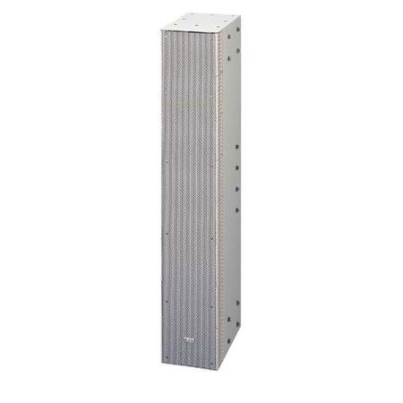 TOA Electronics 2-Way Long Throw Slim Line Array Speaker, Single, White