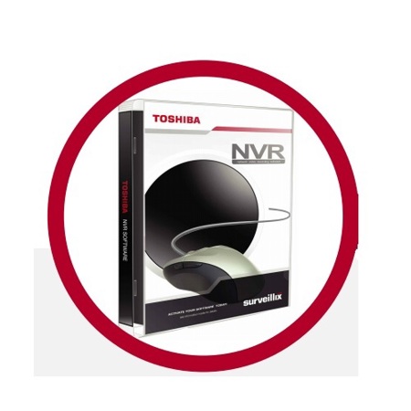 Toshiba 8 Channel Network Video Recording Server Software License