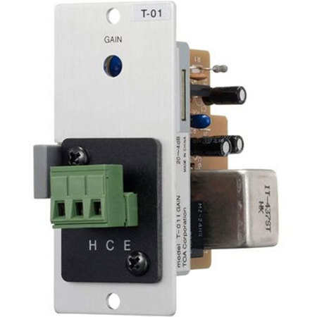 TOA Electronics Module Line Output with Removable Terminal Block