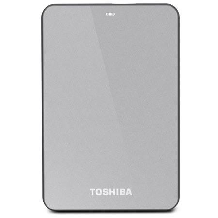 Toshiba Canvio 500GB USB 3.0 Hard Drive, Silver