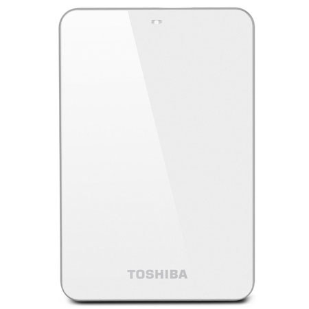 Toshiba Canvio 500GB USB 3.0 Hard Drive, White
