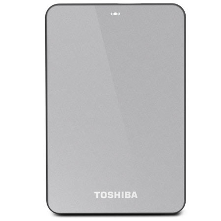 Toshiba Canvio 1TB External USB 3.0 Hard Drive, Silver