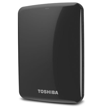 Toshiba Canvio Connect 500GB External Hard Drive, USB 3.0, Black