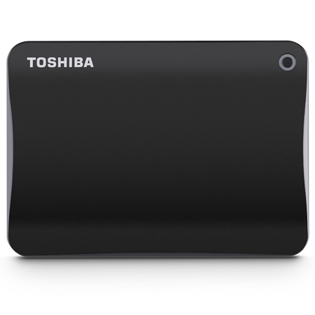 Toshiba Canvio Connect II 1TB USB 3.0 External Hard Drive, Black