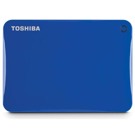 Toshiba Canvio Connect II 3TB USB 3.0 External Hard Drive, Blue