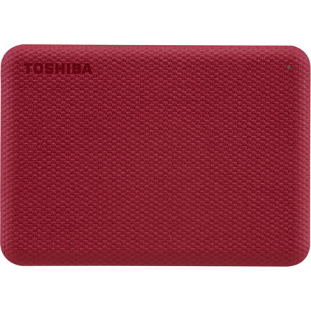 Toshiba Canvio Advance 4TB USB 3.2 Gen 1 Portable Hard Drive, Red