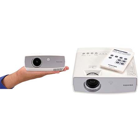 Toshiba DLP Ultimate Moble Multimedia Projector, 400 ANSI Lumens, SVGA Native (800x600)