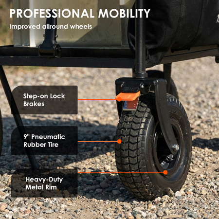 TARION Titanrig Foldable Production Pro Cart TRN1892