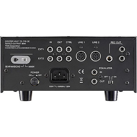TOA Electronics Central Control Mixer Unit for TS-770 Conference System