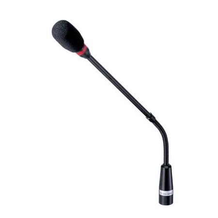 TOA Electronics TS-903 14.5" Electret Condenser Standard Gooseneck Microphone, 100-13000Hz Frequency Response, 1.8 kOhms Impedance, -37 dB Sensitivity