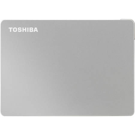 Toshiba Canvio Flex 1TB USB 3.2 Gen 1 Type-C Portable Hard Drive, Silver