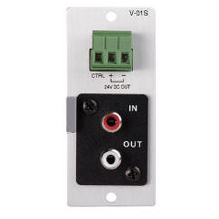 TOA Electronics 24V DC Remote Master Volume Control VCA Module with RCA and RTB