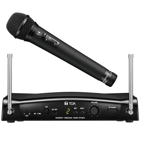 TOA Electronics 16-Ch UHF Wireless System, WM-5265 Transmitter, H01: 576-606MHz