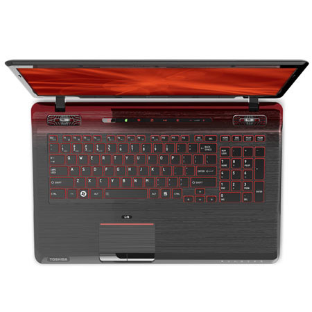 Toshiba Qosmio X775-Q7380 17.3" LED Notebook, Red