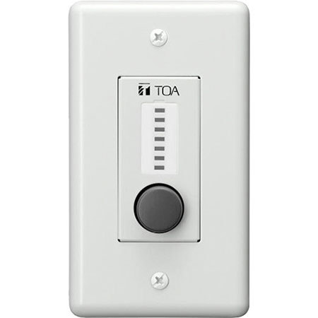 TOA Electronics Wall Mounted Remote Control Panel with Volume Control Knob