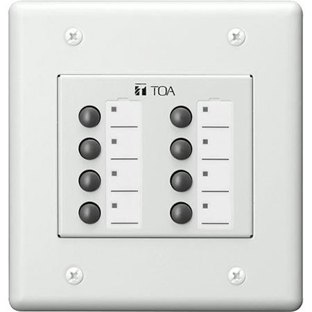 TOA Electronics 8-Button Remote Control Panel for 9000M2 Amplifiers