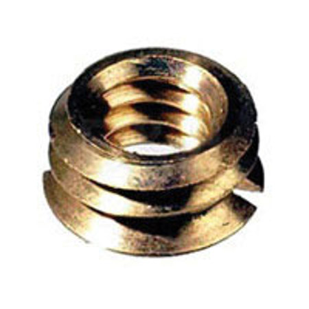 Adorama Delta Brass Bushings 1/4"-20 to 3/8"-16x5/16"