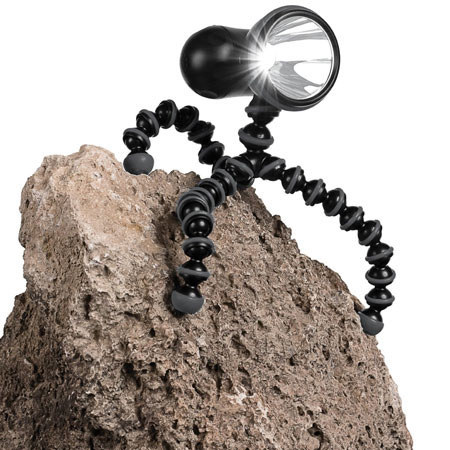 Joby GorillaTorch 100 Hands-free LED Flashlight, Black/Charcoal