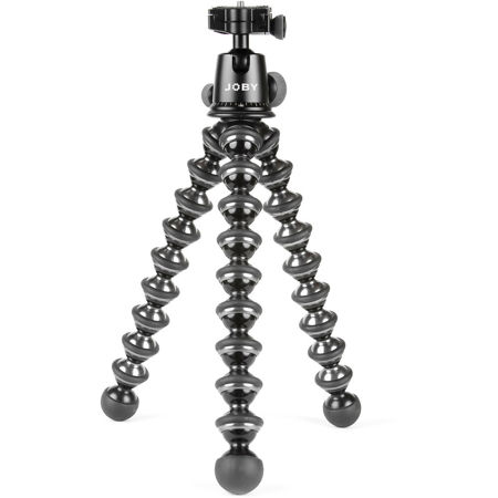 Joby GP8-BH 1 Aluminum,Plastic Mini Tabletop Tripod with BallHead, Black
