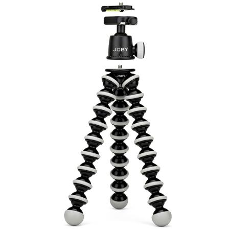 Joby GorillaPod SLR-Zoom Mini Tabletop Tripod + Ballhead, Black/Gray