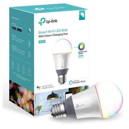 TP-Link LB130 Kasa Smart Wi-Fi LED Bulb with Multicolor Light