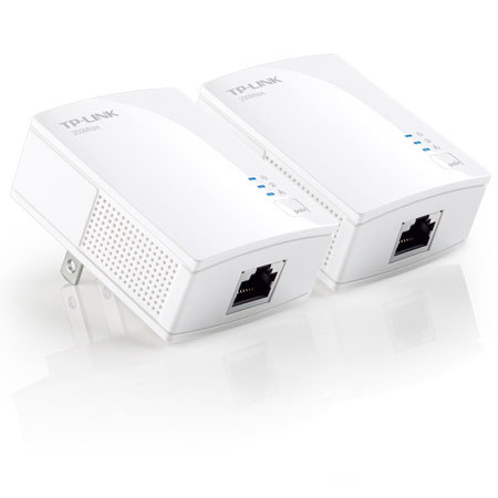 TP-LINK AV200 Nano Powerline Adapter Starter Kit