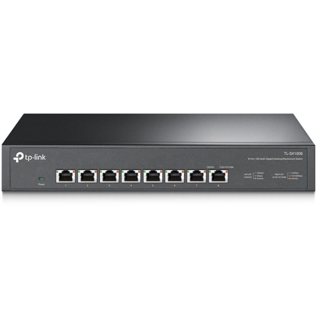TP-Link TL-SX1008 8-Port 10G Multi-Gigabit Desktop/Rackmount Unmanaged Switch