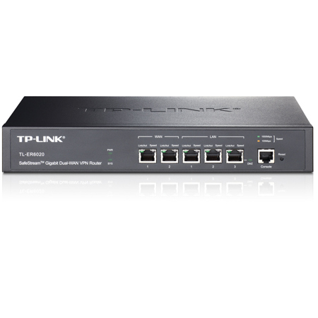 TP-Link TL-ER6020 SafeStream Gigabit Dual-WAN VPN Router