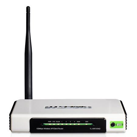 TP-Link TL-WR743ND 150Mbps Wireless Lite N AP/Client Router