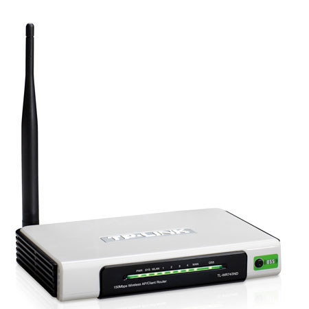TP-Link TL-WR743ND 150Mbps Wireless Lite N AP/Client Router