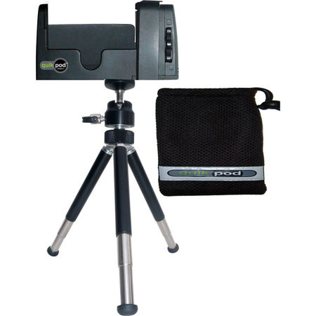 Quik Pod Mobile+ Universal Tripod Adapter f/iPhone and Smartphones
