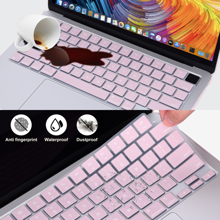 Techprotectus Colorlife Hardshell Case for Apple 13" MacBook Air w/M2 2022, Rose