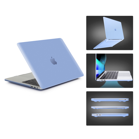 Techprotectus Hardshell Case for Apple 13" MacBook Pro, Serenity Blue