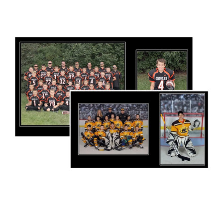 Tyndell Photographic Folder Photo Frame, Black, 25-Pack