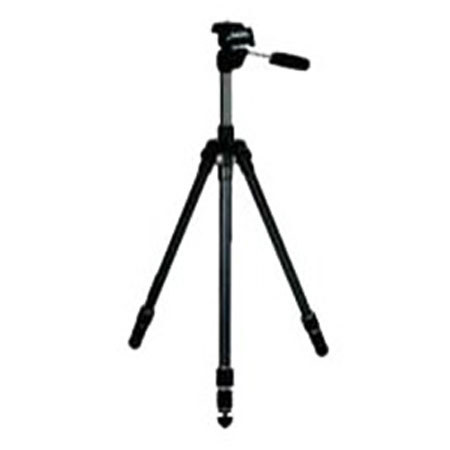 Tiltall 3-section Aluminum Mini Tabletop Tripod with 3-Way Pan Head