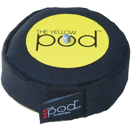 The POD Camera Platform (Bean Bag) - YELLOW - 3.75" Diameter, 2" Thick,