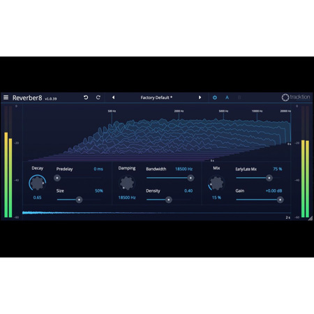 Tracktion DAW Essentials Reverber8 Plug-In, Download