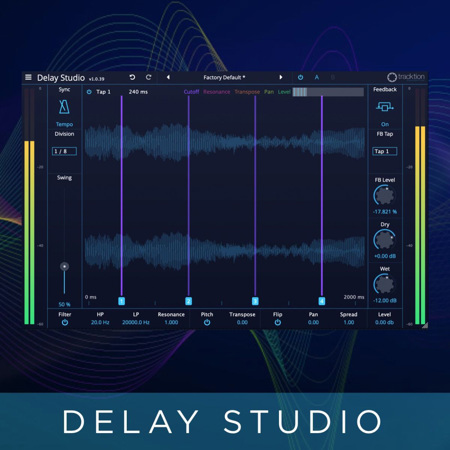 Tracktion DAW Essentials Delay Studio Plug-In, Download