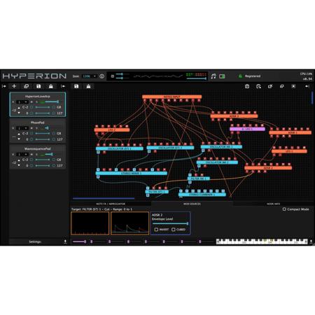 Tracktion Wavesequencer Hyperion Modular Synth Plug-In, Download