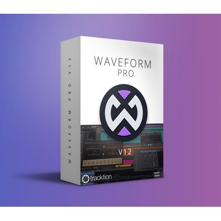 Tracktion Waveform Pro 12 Upgrade from Waveform 11, Recommended Bundle, Download