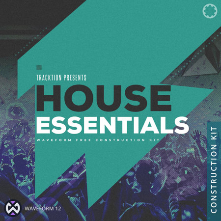 Tracktion House Essentials Construction Kit for Waveform Free 13/Pro 13 Music Production Software, Download