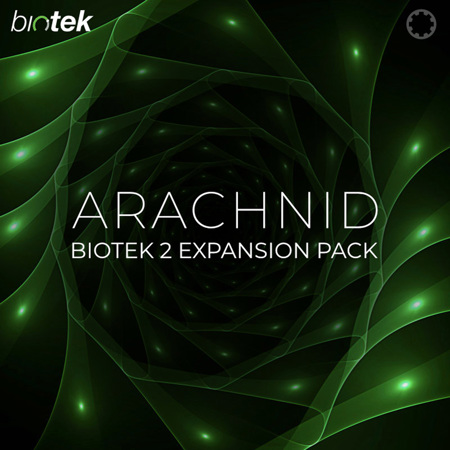 Tracktion Arachnid Expansion Pack for BioTek 2 Plug-In, Download