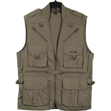 Tamrac 153 - World Correspondent's Vest - Large Khaki