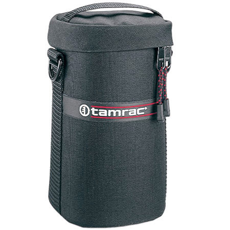 Tamrac 34401 Lens Case, Black Medium (8in Highx4in Dia)