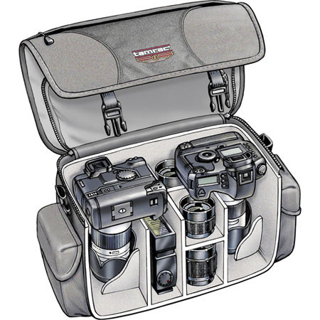 Tamrac 526301 CyberPro Express Rolling Photo Briefcase