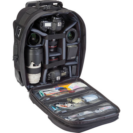 Tamrac 5267 CyberPack Rolling Photo/Laptop Backpack, Black